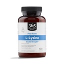 Mercado inteiro de alimentos, L-Lysine dupla força, 100 contagem