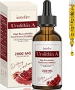 Urolitina Um líquido gotas 2000mg, Urolitina Um suplemento com extrato de romã, Vita-Age Complexo, Suporta Envelhecimento saudável e reparação de células, 60ml