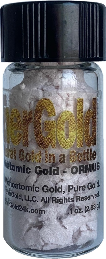 EnerGold® Ouro Monoatômico / ORMUS: ÚNICO Mundo Puro-G O L D! Defleção de radiação, EMFs, & baixas frequências energéticas; Reparo de DNA, Gland Pinhal, & Todos os tecidos do corpo; Energizar sua...