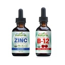Zinco líquido orgânico e vitamina B12