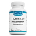 EuroMedica Thyroid Care - Imune Health & Energy Support Fórmula - Suplemento nutricional com iodo para suporte à saúde da tireóide - Bem-estar Suplemento com L-Tyrosine - 60 Cápsulas