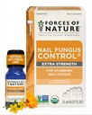 Forças da natureza unhas unhas Fungos Tratamento de força extra, antifúngico orgânico Restaura aparência de unhas dos pés e unhas, medicina homeopática para unhas rachadas, secas e danificadas, 11ml (0,37 fl oz)