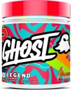 GHOST Legend pré-treino em pó, creme de laranja - 30 Servings - Pré-treino para homens e mulheres com cholina, L-citrulina, e beta Alanine para energia e foco