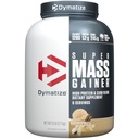 Dymatize Super massa Gainer Protein Powder, Gourmet Vanilla, 52g Protein, 1g Creatina, 1280 Calorias, 10,7g BCAAs, 245g Carbos, Contém Whey Protein Powder, Isolato, e Caseína (8 Servings)