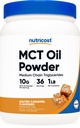 Nutricost Premium MCT Oil Powder (1 LB) (Carmo Salado) - Melhor para Keto, Ketose, e Dietas Ketogênicas - Não-GMO e Glúten Livre, Triglicerido de cadeia média