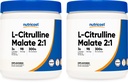 L-citrulina malato 300G (embalagem) - Pó de L-citrulina pura, 3000mg por serviço - malato de L-citrulina