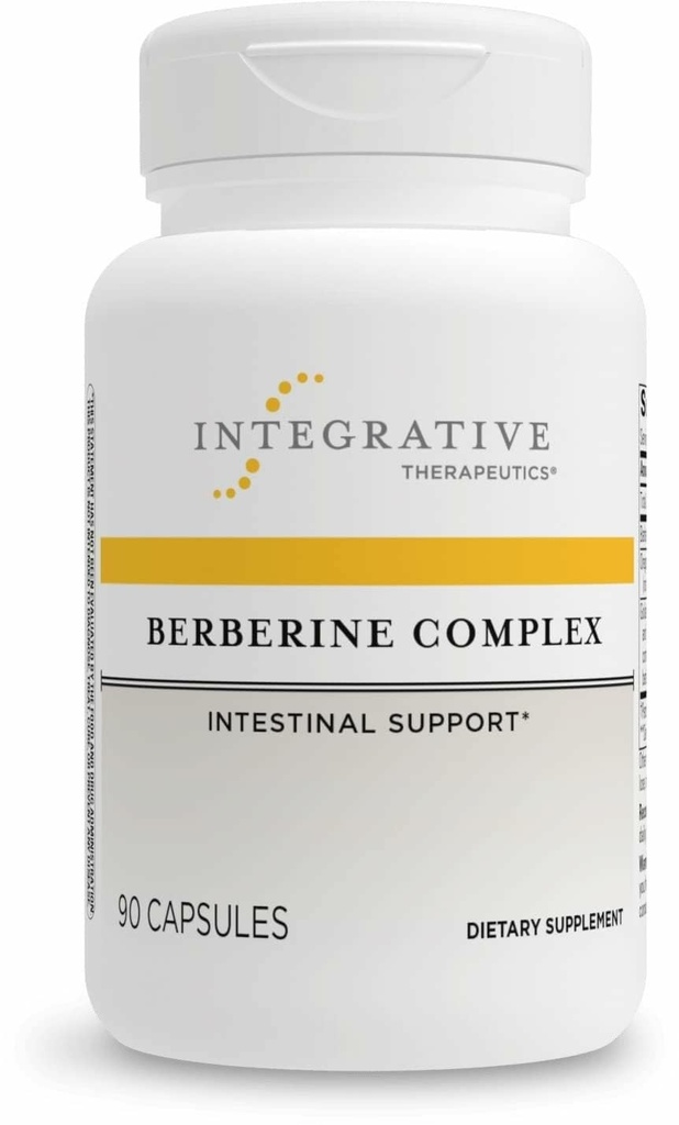 Integrative Therapeutics Berberine Complex - Digestive & Gut Health Supplement* - Vegan, Gluten-Free & Dairy-Free - 90 Cápsulas (45 Servings)