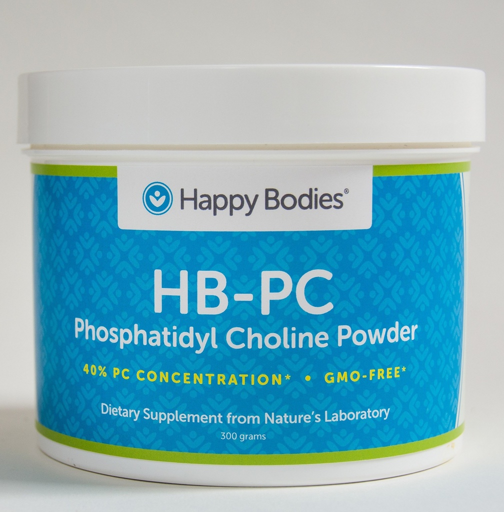 HB-PC Fosfatidil Choline-40%, 300 g, Pó sem OGM (HBPC) Órgãos felizes