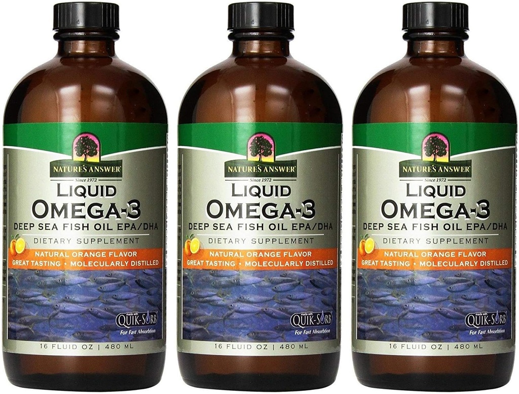 (3 EMBALAGEM) - Resposta Naturezas - Ômega 3 Líquido 480ml