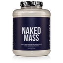 Massa NAKED - Peso Natural Gainer Protein Powder - 8 LB Bulk, GMO Free, Gluten Free & Soy Free. Sem ingredientes artificiais - 1.250 calorias por serviço