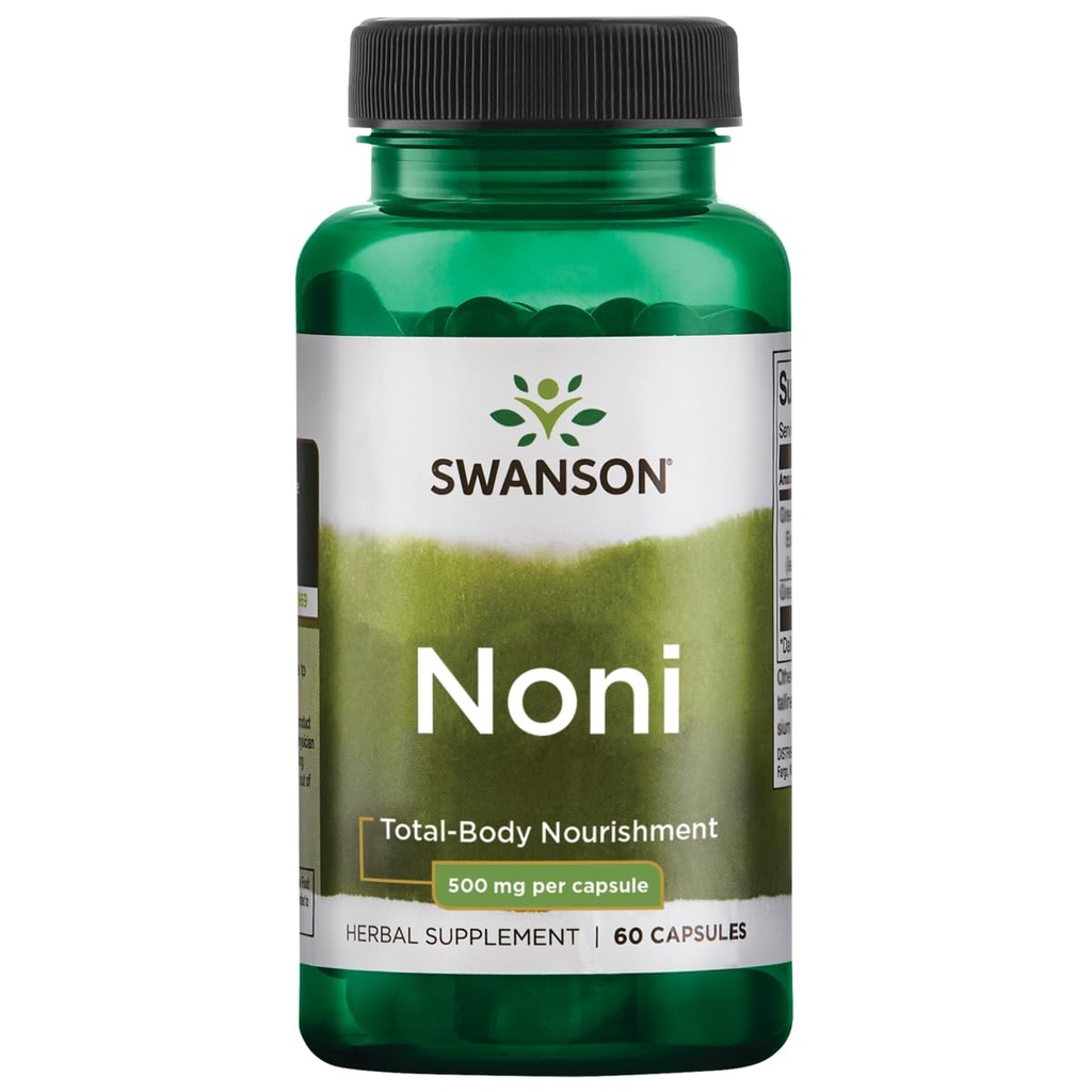 Swanson Noni 500 Milligrams 60 Cápsulas