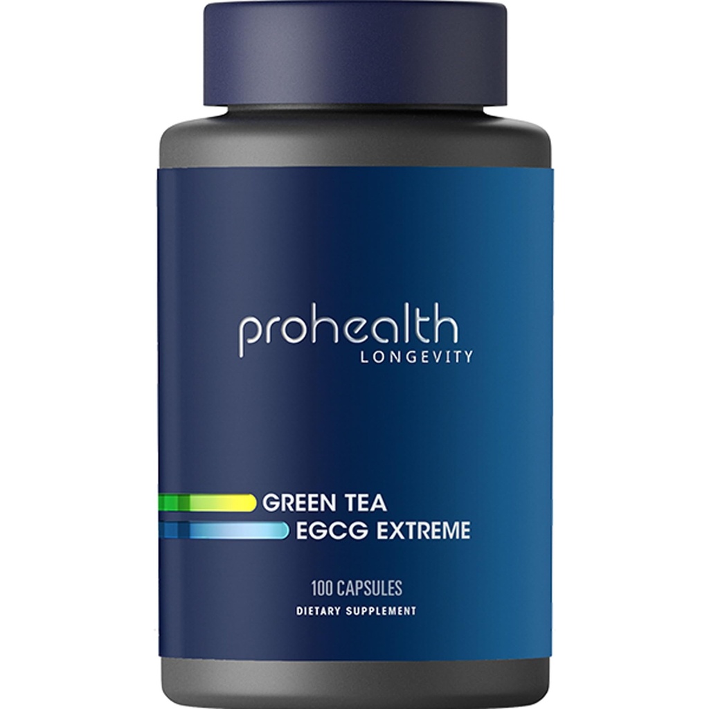 ProHealth Longevity Green Tea EGCG Extreme (390mg EGCG, 100 Cápsulas) (Suplemento Chá Verde)