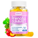 Pastilhas pré-natais sem açúcar — 30+ Nutrientes (Colina, Folato, Ferro, Vitamina) para apoio fetal e neural, Ossos, Energia e Imunidade — EUA-Made Vegan Vitaminas pré-natais para mulheres (60 chicletes)