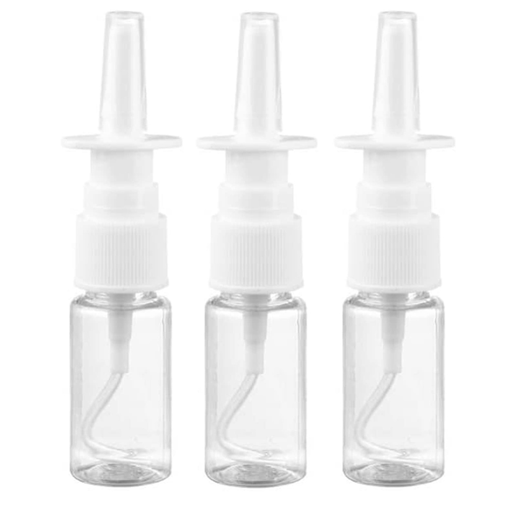 Medsuo 3pcs 10ml Garrafas de pulverização nasal Mist Spray Garrafa de pulverização limpa Rinite Vazia Care Sprayer Container de pulverização direta para óleos essenciais salinos