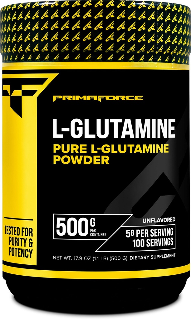 Primaforce L-Glutamina pó 500 gramas (1.1 LBS)