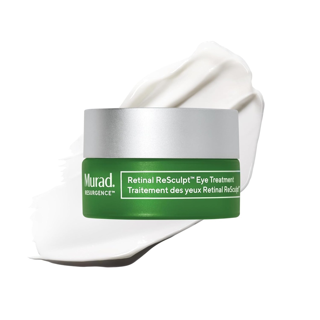 Murad Retinal ReSculpt Eye Lift Tratamento - Defiing Eye Cream idade-com encapsulado Retinal, Raiz Gentiana, & Aveia-Firming Film para olhos jovens - apertos Droopy Lids & Under-Eye Bags - 0,5 Fl Oz