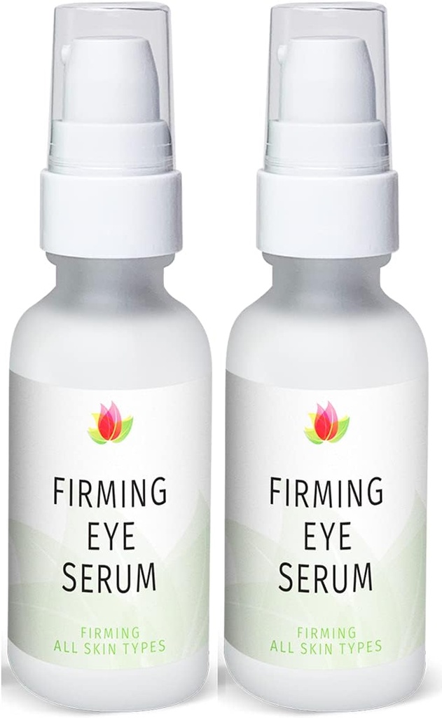 REVIVA LABS - Firmação do soro ocular com ácido alfa lipoico, vitamina C Ester e DMAE 2PK (1,0 fl.oz)