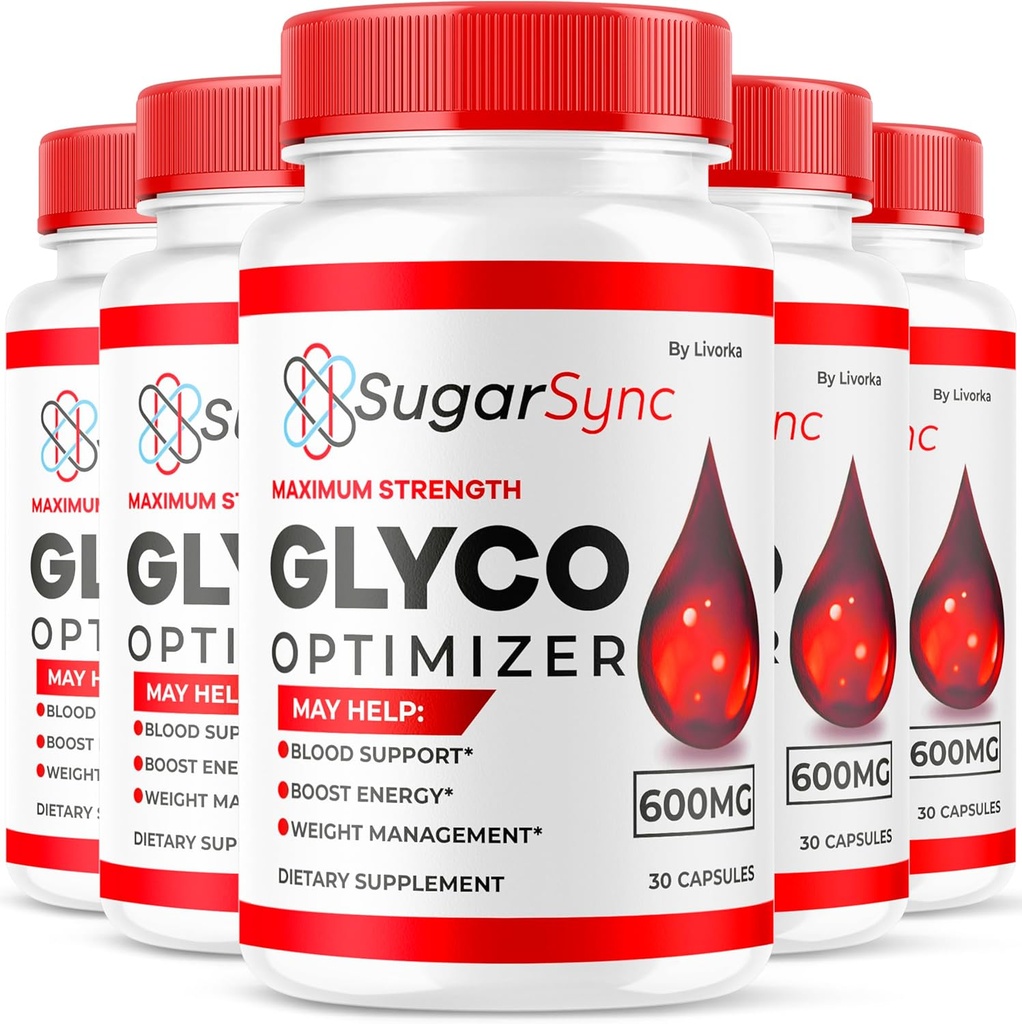 LIVORKA (5 Pack) Sugar Sync Glyco Optimizer, Sugar Sync Glyco, SugarSync, SugarSync Glyco Optimizer, SugarSync Glyco, Sugar Sync Glyco Optimiser, Sugar Sync Glyco Optimizer Comentários, 150 Cápsulas