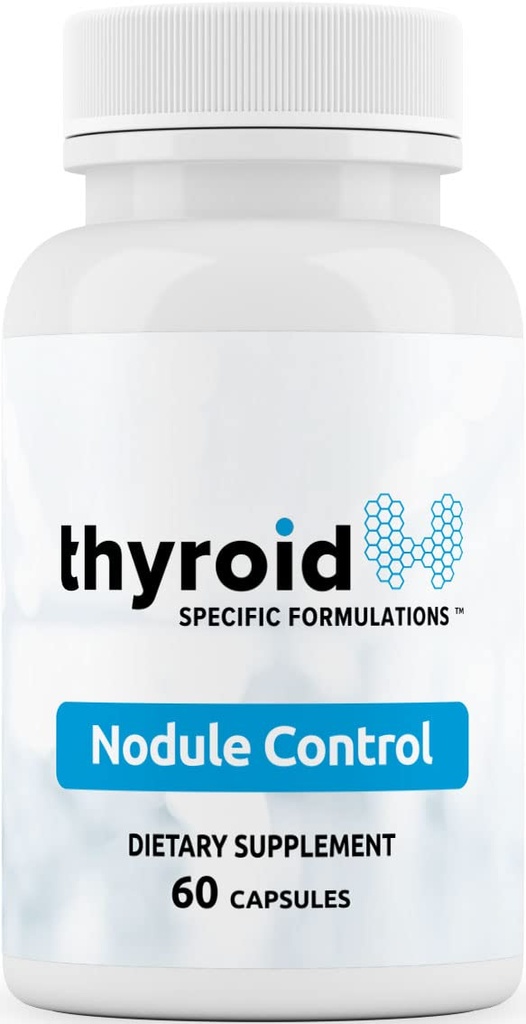 Controle de nódulos - Doutor Formulado Natural Controle de nódulos de tireoide Suporta o corpo para ajudar a reduzir nódulos de tireoide -w/Spiriulina, Boswellia, Açafrão, Inositol, Selênio, Prunella
