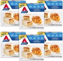 Atkins Snack Bar, torta de maçã caramelizada, naturalmente saborosa, boa fonte de proteína e fibra, baixo carboidrato, baixo açúcar (30 bars)
