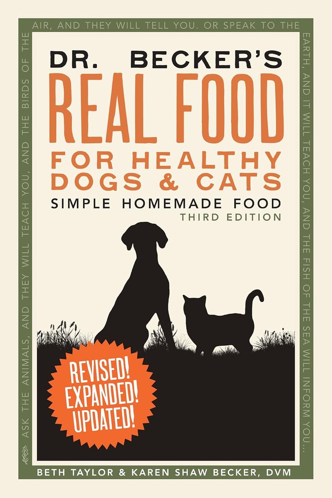 Comida real do Dr. Becker para cães e gatos saudáveis: Comida caseira simples