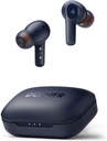 Cancelamento de ruído sem fio Donner, Bluetooth 5.2 Auscultadores com ENC para chamadas claras, drivers de 12mm e armadura equilibrada, App para EQ personalizado, 32H Playtime, carregamento rápido - Dobuds ONE, Azul