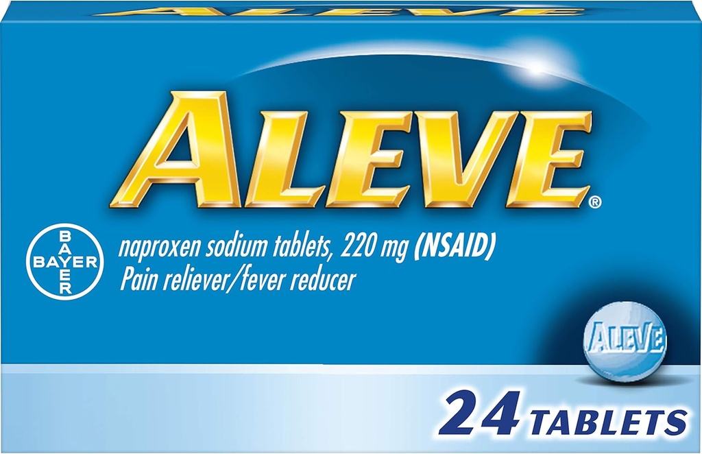Aleve Caplets, 24-Count (Pacote de 2)