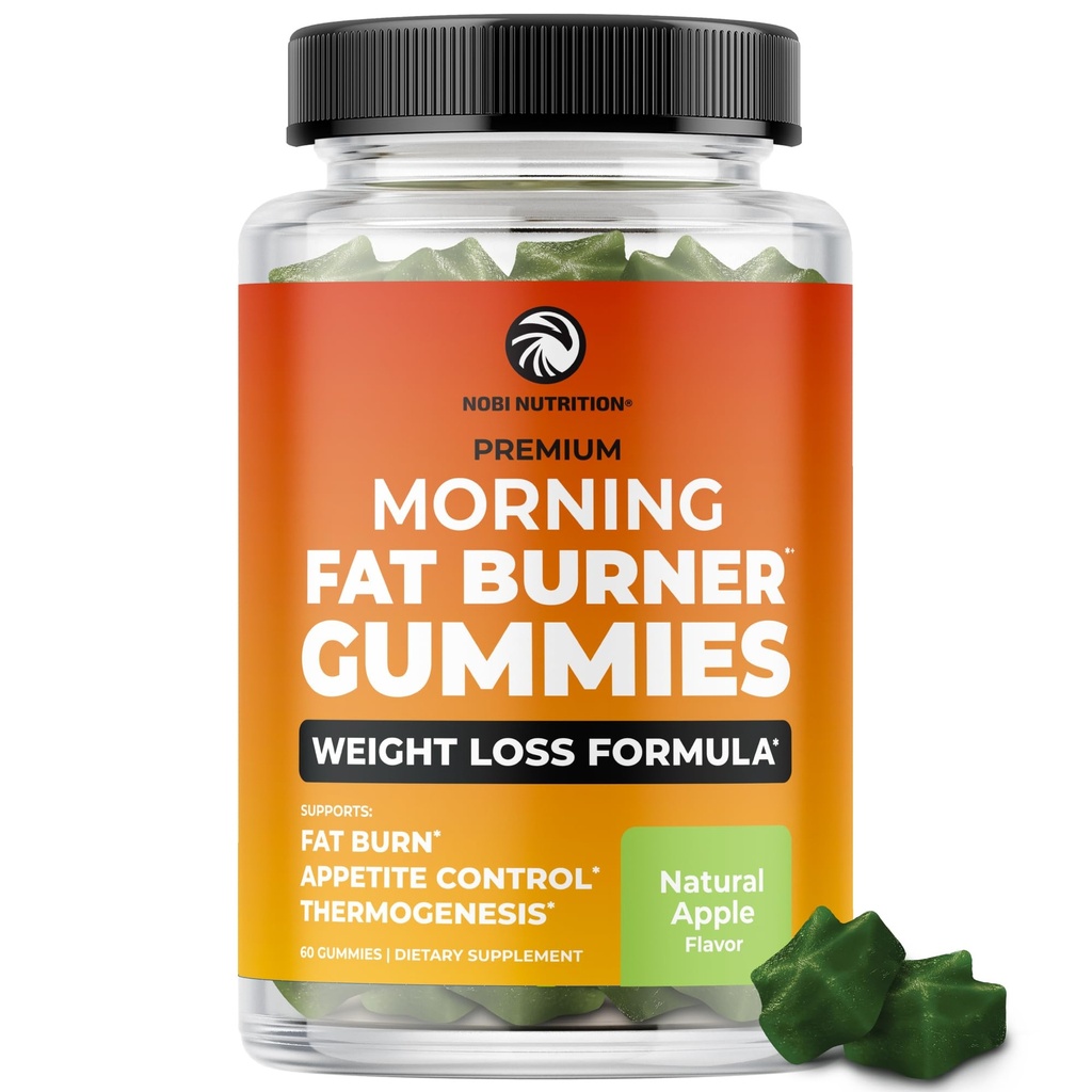 Gummies queimador de gordura da manhã ou perda de peso para as mulheres e os homens