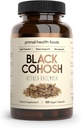 Orgânico Preto Cohosh 1000 mg 60 Servings (Menopausa, suores noturnos e suporte ao sono) Vegetarian, Organic, Non-GMO & Gluten Free