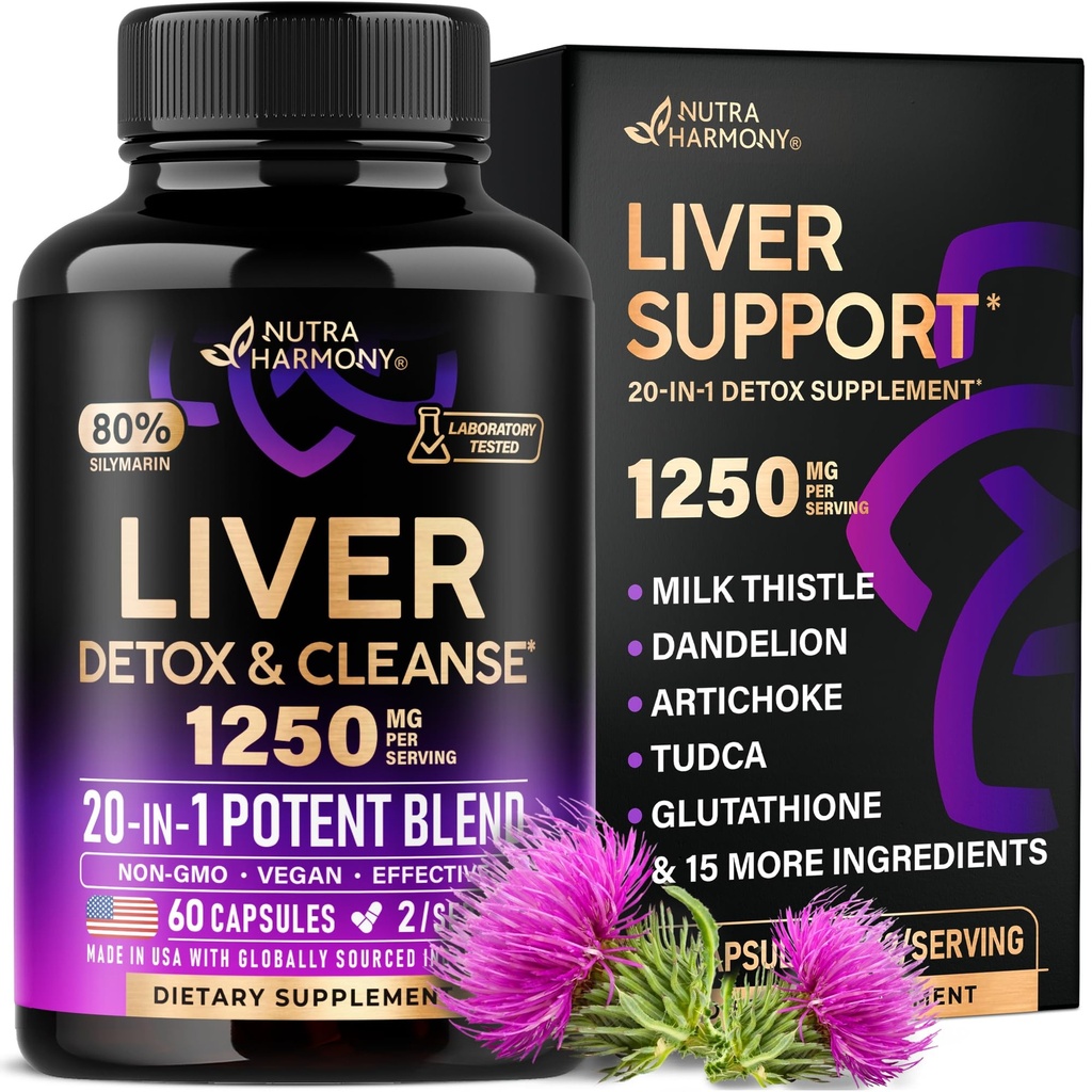 Fígado Cleanse Detox & Repair - Cardo de Leite