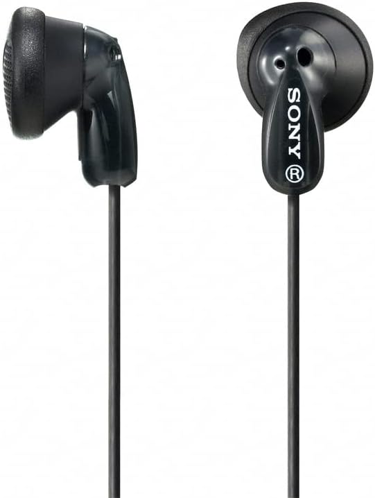 Sony MDRE9LP/BLK Ear Buds,Preto