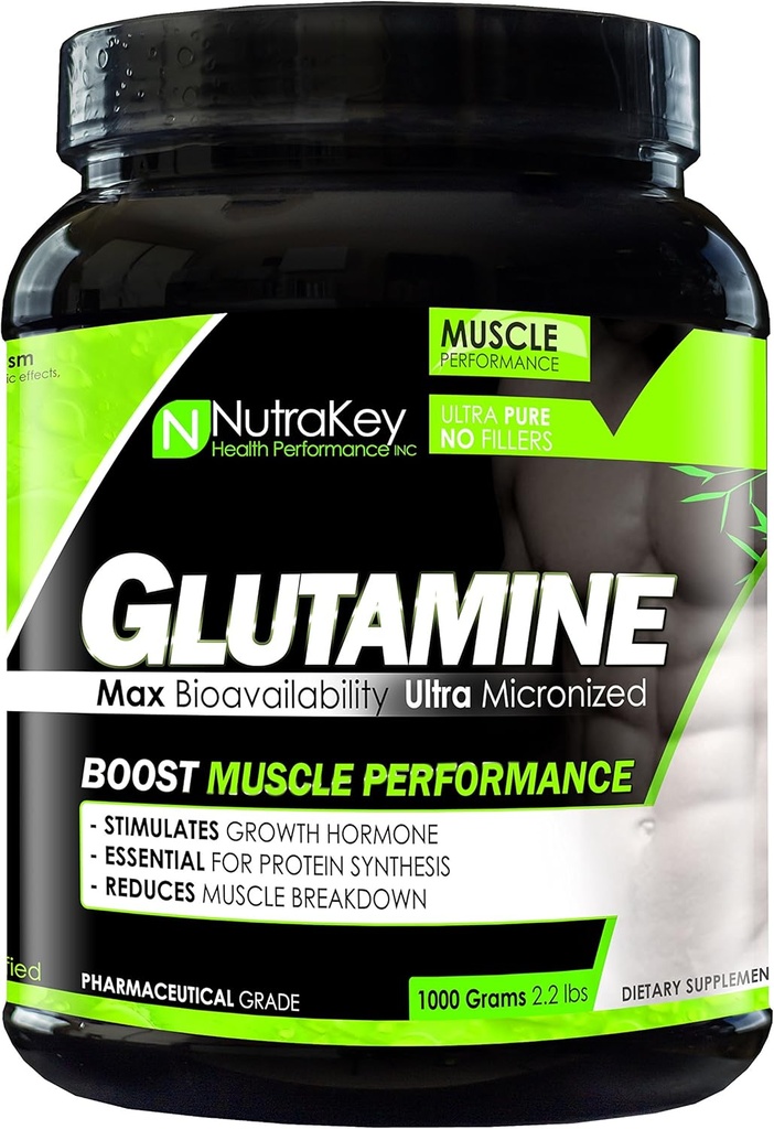 NutraKey L-Glutamina 1000 Gram