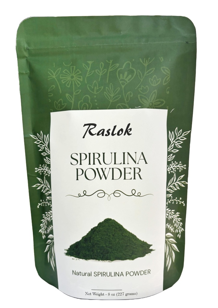 Puro espirulina em pó , Imune Suporte e antioxidantes , Sem enchimento e não-GMO, Rico em Vegan Protein (8 Oz)