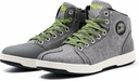 IRON JIA's Motocycle Shoes para homens, Respirável anti-deslizantes de proteção, Powersport Casual Motocycle Riding Boots (Grey 8)