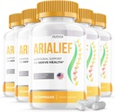(5 Pacote) Cápsulas de Arialief Sciatica - Fórmula Oficial - Arialief Suplemento Vitamina Fórmula de Força Avançada, Cápsulas de Arialief Apoio Nutricional Força máxima Global Bem-estar (300 Cápsulas)