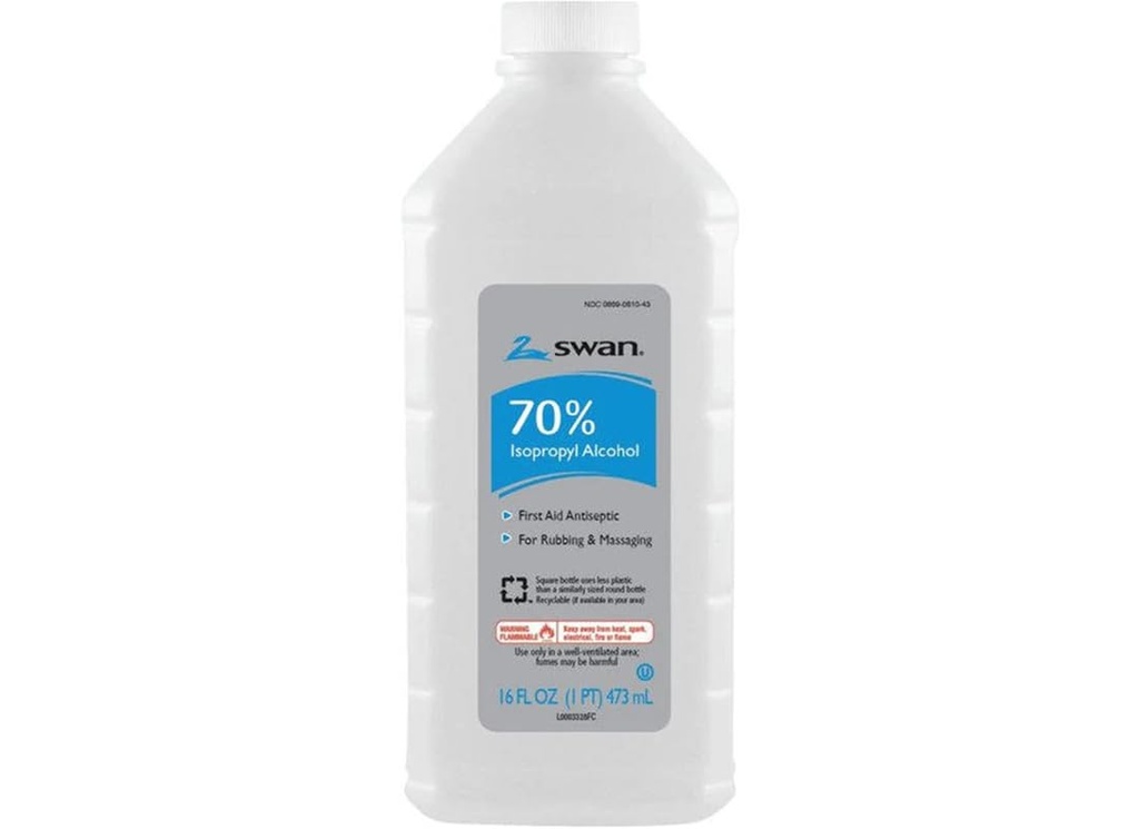 Vi- Jon Swan Isoprophyl Álcool, 70% 16 Fl Oz