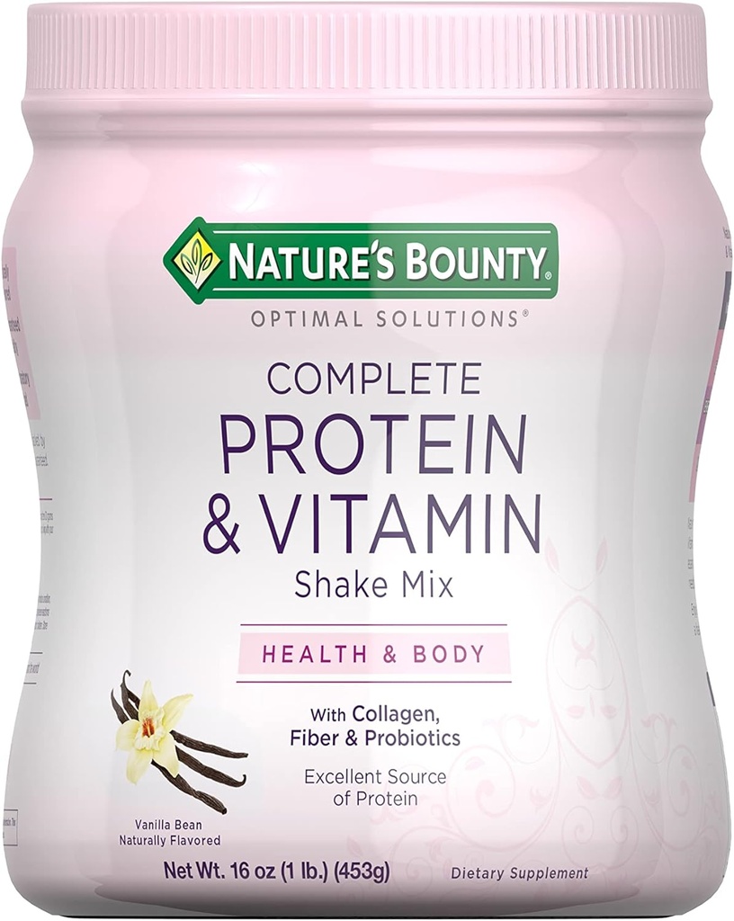 Soluções Optimais de recompensa da natureza Pó de proteína com vitamina C