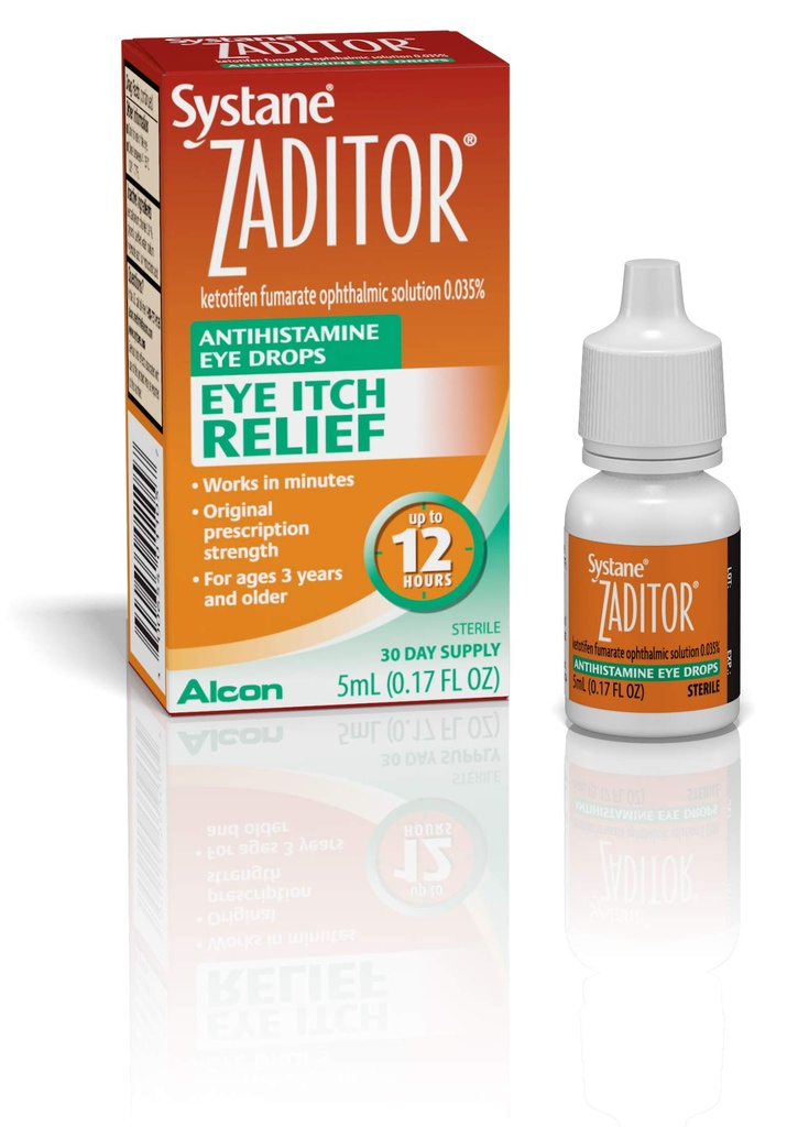 Zaditor Anti-histamínico Colírio, 5 ml