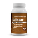 HerbsForever Bijasar (Indian Kino Tree, Malabar Kino)-Extra Força(10:1) Extrato,Equiv.to 4800mg Bark Powder Per Servindo-Liver Suporte & Detox Sangue Açúcar & Pureza .10% Taninos .60 Veg Cápsulas .