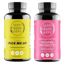 Feliz saudável Hippie vaginal probióticos para mulheres e me pegar pílulas de energia natural