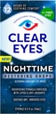 Clear Eyes Nighttime Restaurando gotas de olho, seguro para uso noturno para 12 horas de conforto calmante, 0.5 Fl Oz
