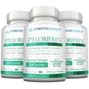 Ciência aprovada Pyloriprin - Suporte digestivo avançado para um estômago saudável - Zinco L-Carnosina, Probiótico, Broccoli Sprout, Licorice deglicirrizada - 180 Cápsulas - Fornecimento de três meses - Vegan