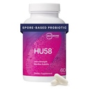 Microbiome Labs HU58 Bacillus Subtilis Probióticos para Mulheres e Homens - Esporo de alta potência Probiótico para Saúde Digestiva e Apoio Imune - Cápsulas Diárias com 10 bilhões de UFC (60 cápsulas)