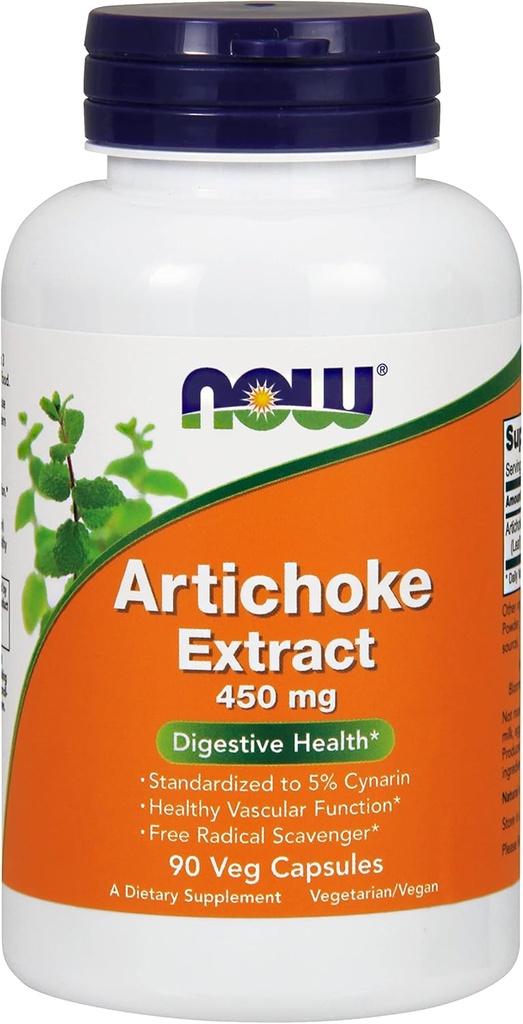 Agora Alimentos Extrato de alcachofra 450 mg - 90 Veg caps