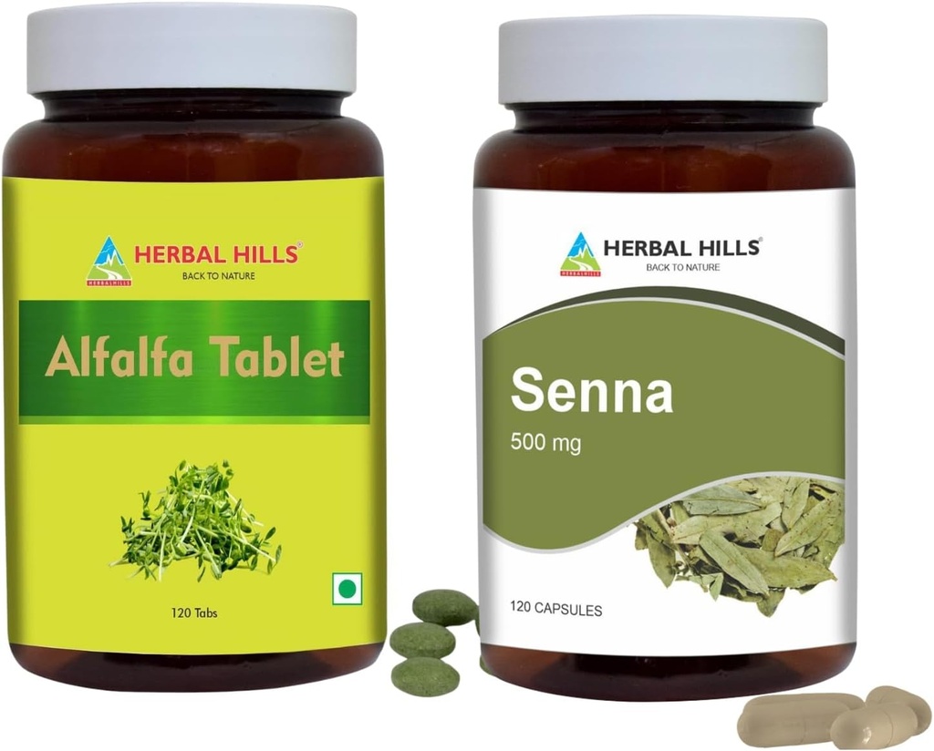 Embalagem de Cápsulas de Folha de Senna de 2 Combo