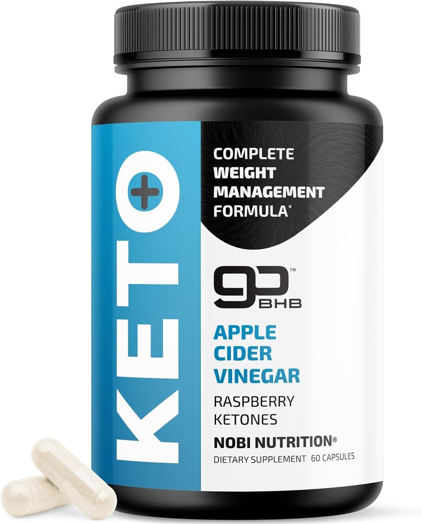 Keto Pills com Apple Cider Vinagre, A mãe e BHB        , 1000mg GoBHB Exógenos cetonas & framboesa cetonas para Metabolismo, Ketosis & ACV Keto Diet Support , suplementos sem glúten , 60 cápsulas