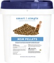 Smart & Simple HSH Pellets ajuda a gerenciar efeitos de estresse  , suplemento de cavalos Aids em celular e tecido Fortalecimento , 56 Servings , 2,4 lb Bucket
