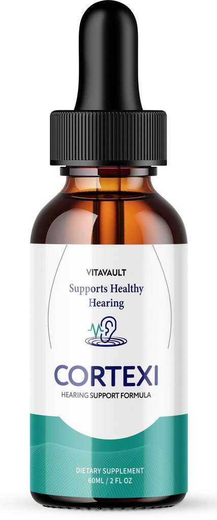 VITAVAULT Cortexi Ear Drops - Cortexi Hearing Support Drops, Cortexi Drops, Cortexi Reviews - Promove claridade auditiva, apoia audição saudável