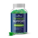 Gummies de suporte da tireóide para mulheres e homens – Não-GMO, Vegan, Sem glúten, com Iodine, Kelp, Ashwagandha, Zinco, Selenium e mais – maçã natural sabor chicletes de tireóide Suplemento para hipotrioidismo