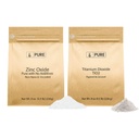 Pure Original Ingredients Sunscreen Bundle, (8 onças) óxido de zinco, dióxido de titânio, pele segura, protetor solar